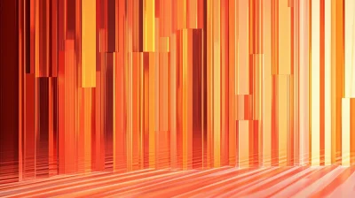 Orange Glass Lines