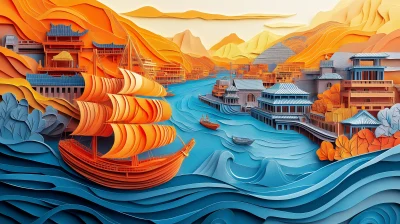 Wenzhou Seaport of Song Dynasty