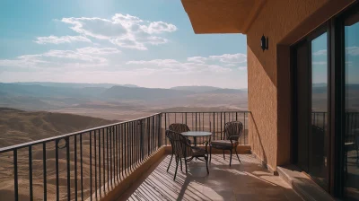 Desert Balcony View