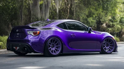 Purple 2013 Scion FRS