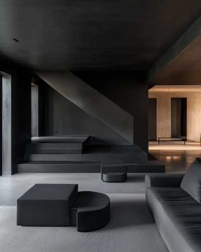 Modern Minimalist Villa Interior