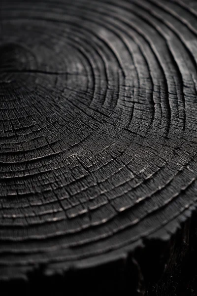 Close Up of Tree Trunk Rings