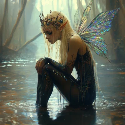 Blonde Faerie Waif