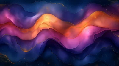 Colorful Curved Background