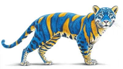 Colorful Jaguar