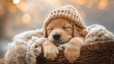 Cozy Puppy Nap