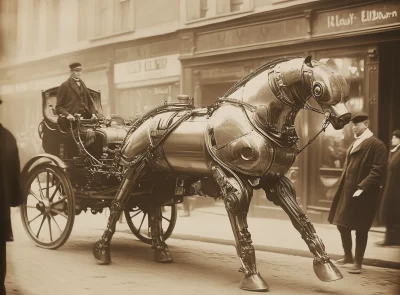 Victorian Mechanical Horse