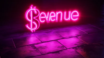 Cute Cartoon Revenue Sign