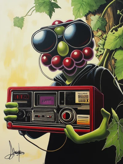 Red Grape Boombox