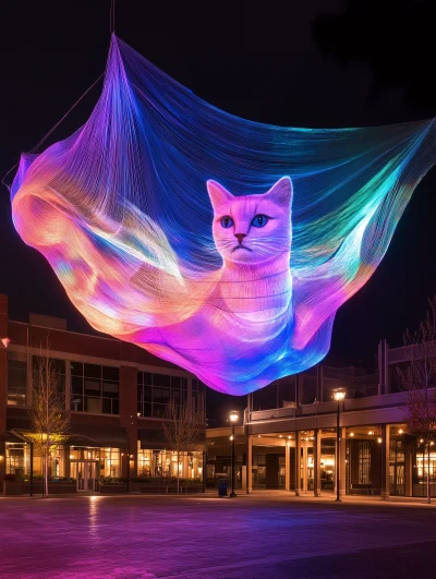 Cat of Lights