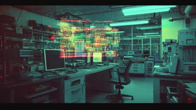 Glitched Lab Surveillance