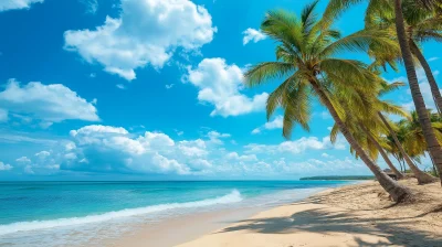 Tropical Beach View