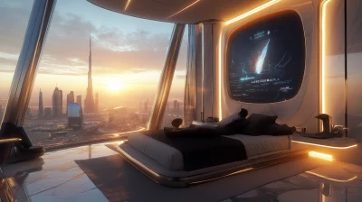 Luxurious Sci-Fi Interior