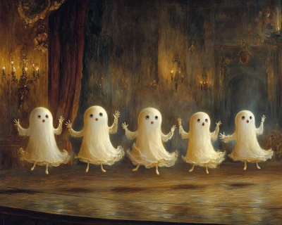 Dancing Ghosts on Stage