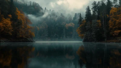 Mysterious Autumn Landscape