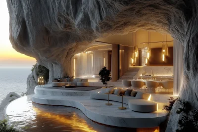 Luxurious Cave Interior