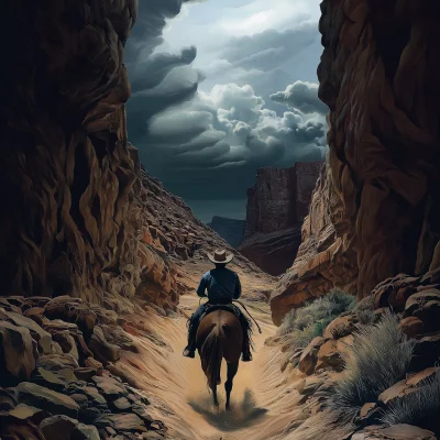 Lonely Canyon Cowboy