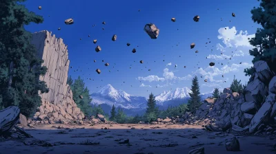 Desolate Anime Background