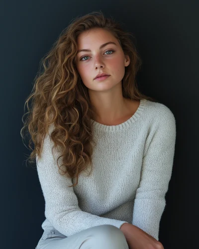 Fine Art Portrait of Young Woman