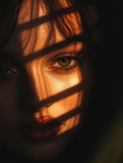 Cinematic Light Portrait