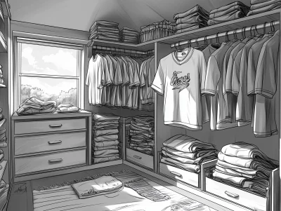 Jersey in Closet