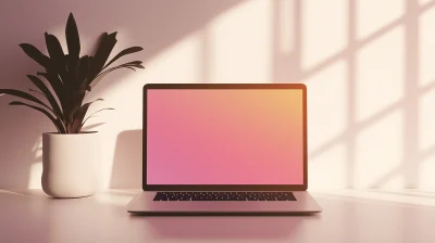 Modern Laptop Mockup