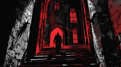 Gothic Horror Comic Art