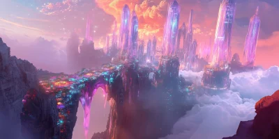 Fantastical Sky Landscape