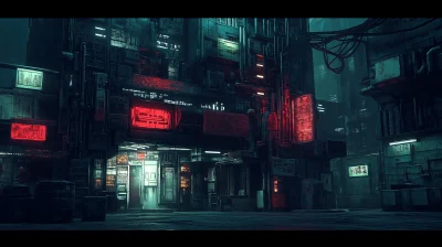 Cyberpunk Cityscape