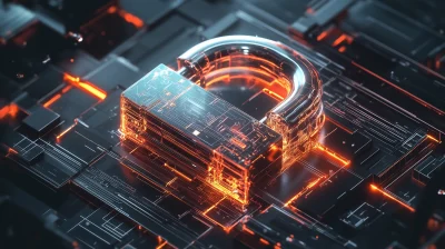 Futuristic Padlock Design