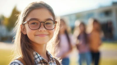 School Girl Portrait