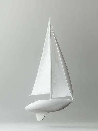 Minimalist Sailboat