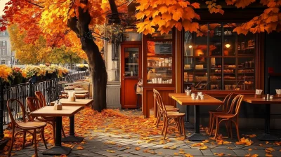 Autumn Coffee Shop