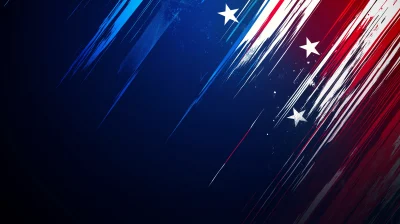 Abstract USA Flag Background