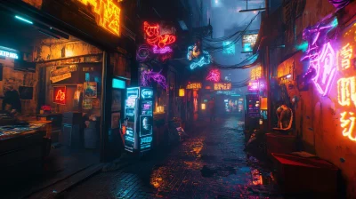 Cyberpunk Alley