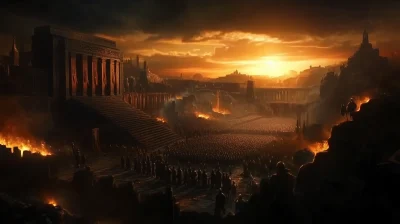 Dramatic Roman Empire Background