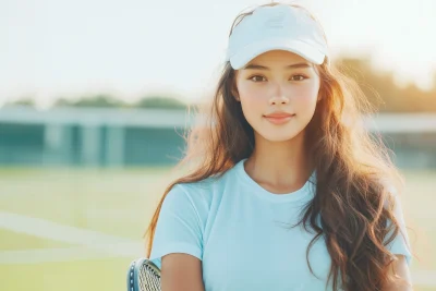 Young Tennis Player