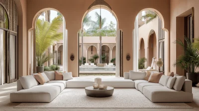 Modern Moroccan Living Room