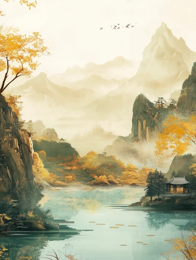 Magnificent Landscape of Tang Dynasty