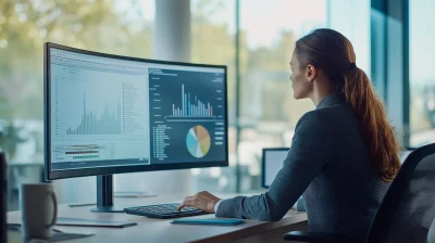 Businesswoman at Modern Desk