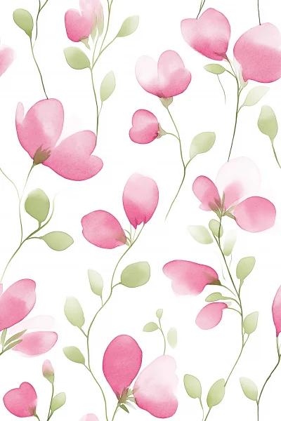 Delicate Floral Watercolor