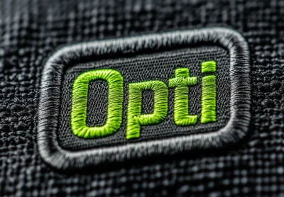 Opti Embroidered Patch