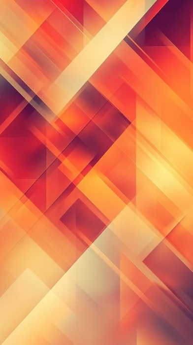 Elegant Orange Abstract