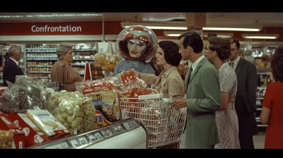 Groceries with Aliens