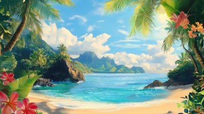 Hawaiian Inspiration Background