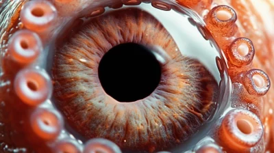 Grotesque Octopus Eye