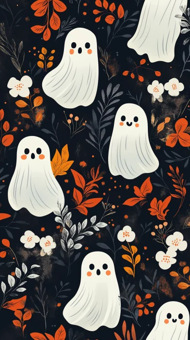 Cute Ghost Pattern