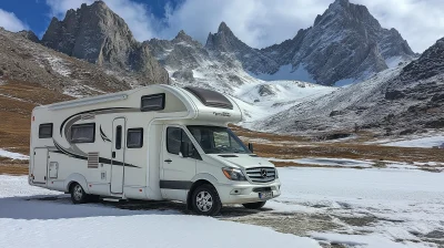 Motorhome in the Mountains