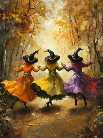 Witches Dance in the Forest