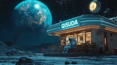 Retro Night on the Moon